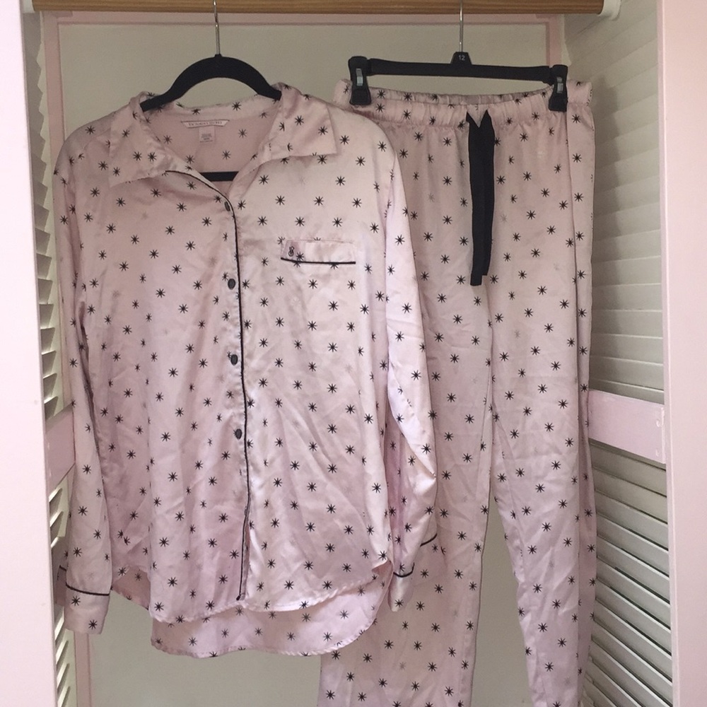 Victoria Secret Satin Pajama Set